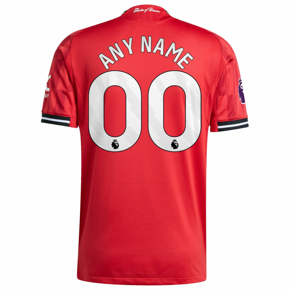 Manchester United Home 2025/26 Custom Jersey
