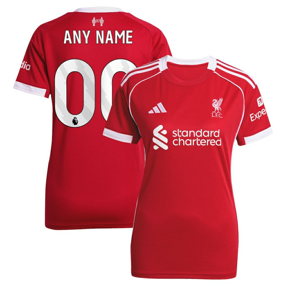 Liverpool Women's 2025/26 Home Custom Replica Jersey