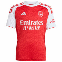 Arsenal Youth 2025/26 Home Replica Custom Jersey
