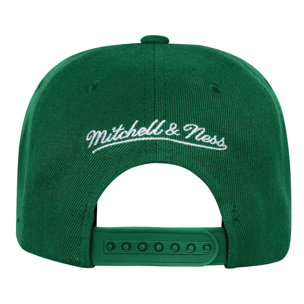Kelly Green Boston Celtics Youth Anniversary Duo Front Snapback Hat | NBA