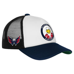 Washington Capitals Mitchell & Ness Youth Mascot Adjustable Trucker Hat -  NHL Hats