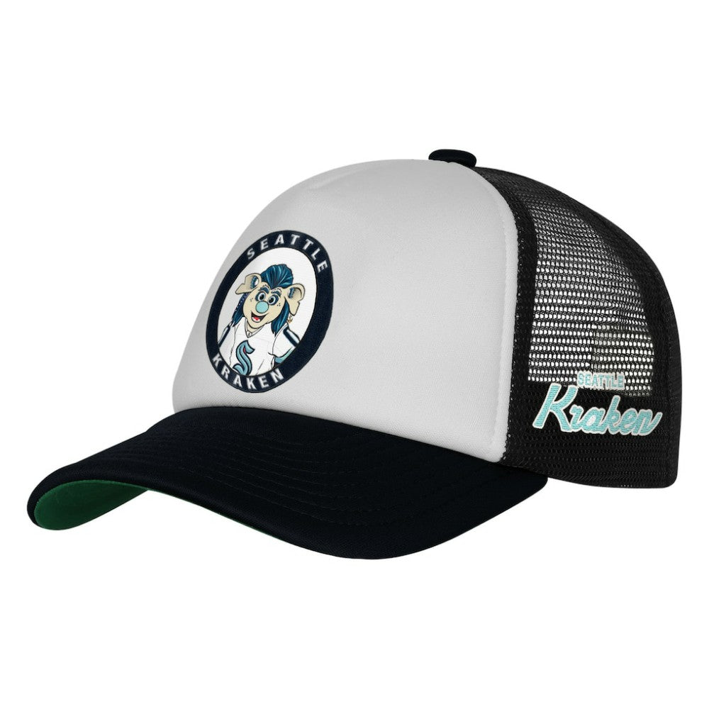 Seattle Kraken Mitchell & Ness Youth Mascot Adjustable Trucker Hat -  NHL Hats