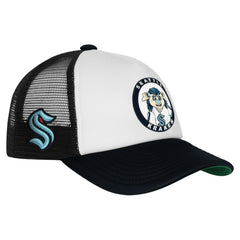 Seattle Kraken Mitchell & Ness Youth Mascot Adjustable Trucker Hat -  NHL Hats