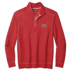 San Francisco 49ers Big & Tall Montego Bay Half-Zip Pullover | NFL Outlet