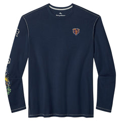 Chicago Bears Oasis Endzone Lux Long Sleeve T-Shirt | NFL Online