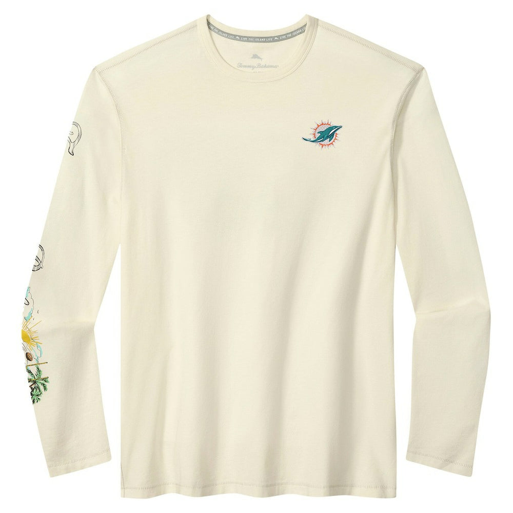 Miami Dolphins Oasis Endzone Lux Long Sleeve T-Shirt | NFL Near me