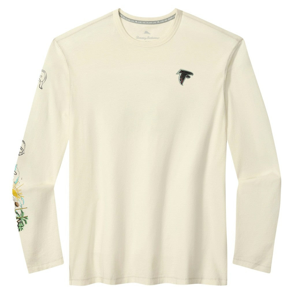 Atlanta Falcons Oasis Endzone Lux Long Sleeve T-Shirt | NFL US