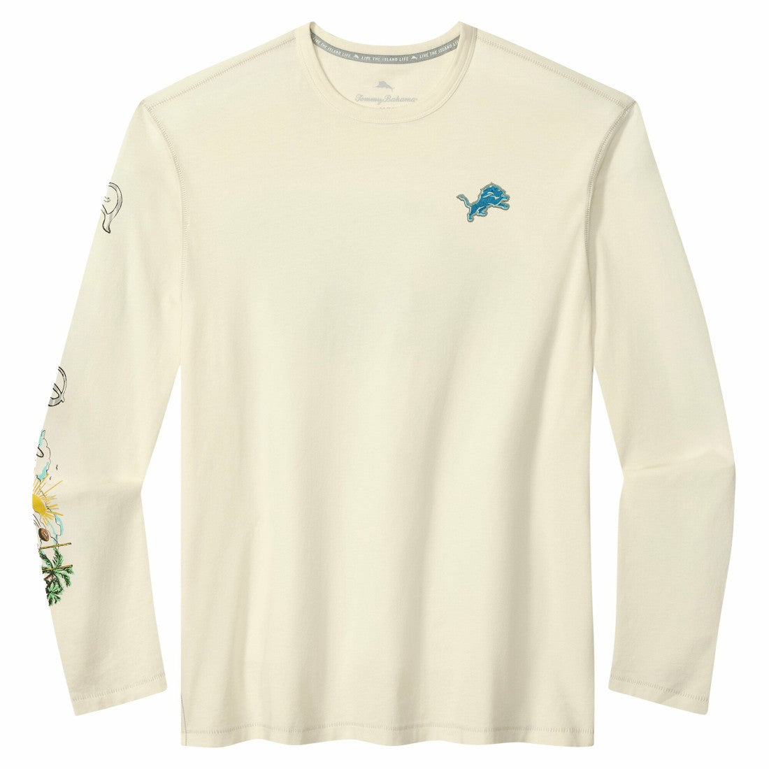 Detroit Lions Oasis Endzone Lux Long Sleeve T-Shirt | NFL Hot