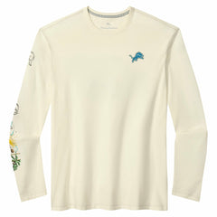 Detroit Lions Oasis Endzone Lux Long Sleeve T-Shirt | NFL Hot