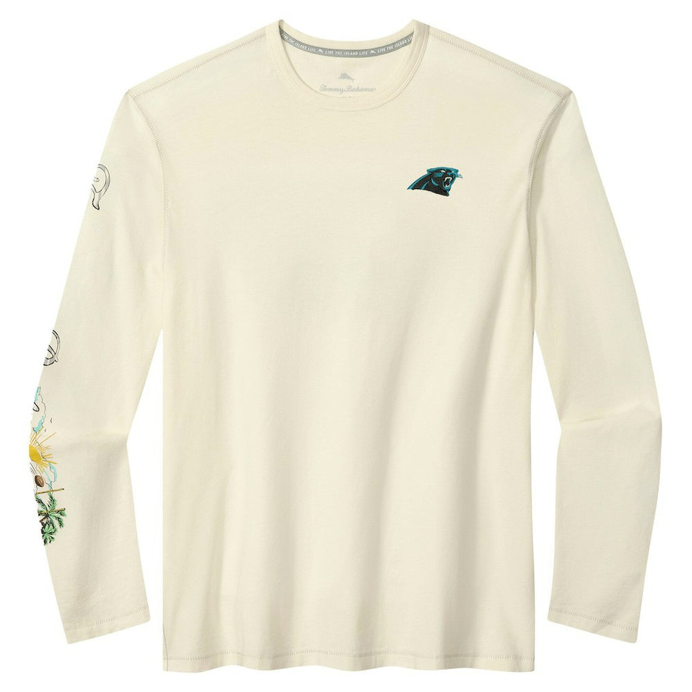 Carolina Panthers Oasis Endzone Lux Long Sleeve T-Shirt | NFL New