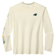 Carolina Panthers Oasis Endzone Lux Long Sleeve T-Shirt | NFL New