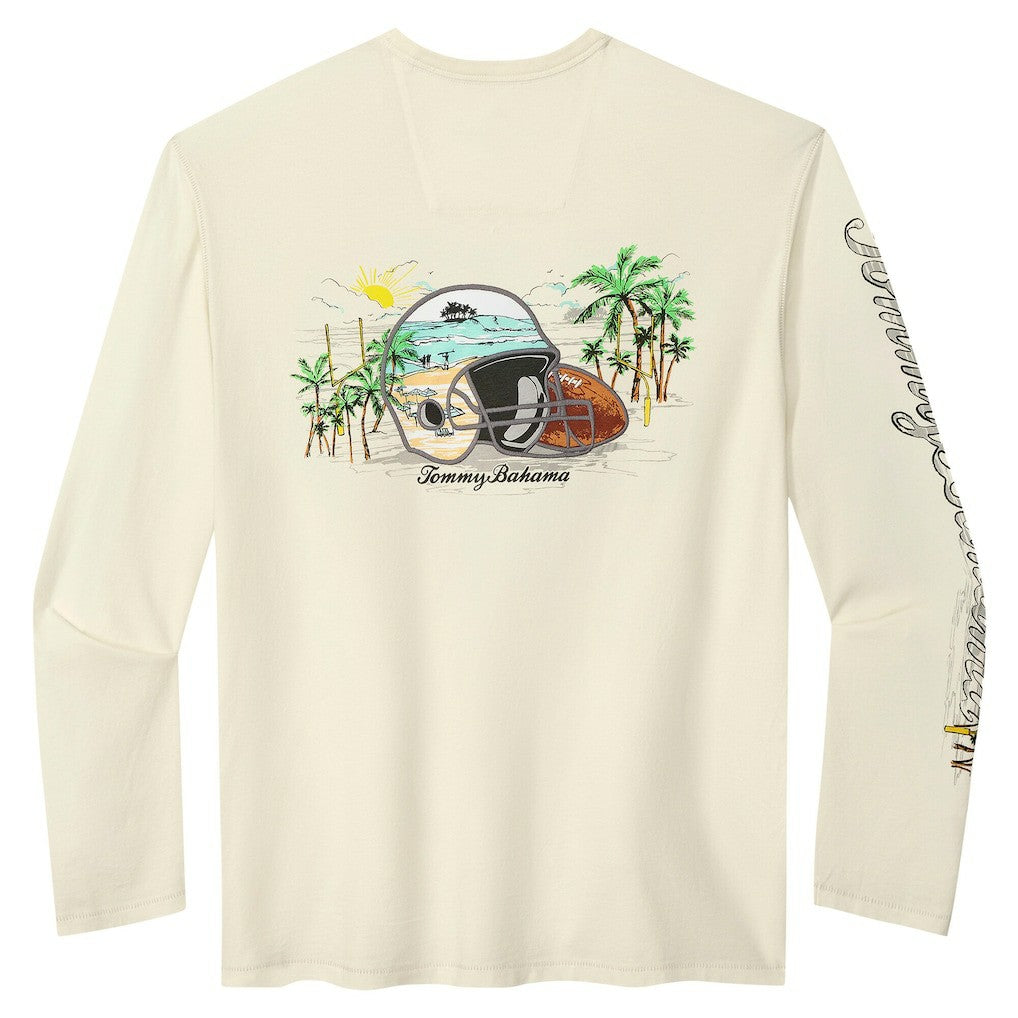 Carolina Panthers Oasis Endzone Lux Long Sleeve T-Shirt | NFL New