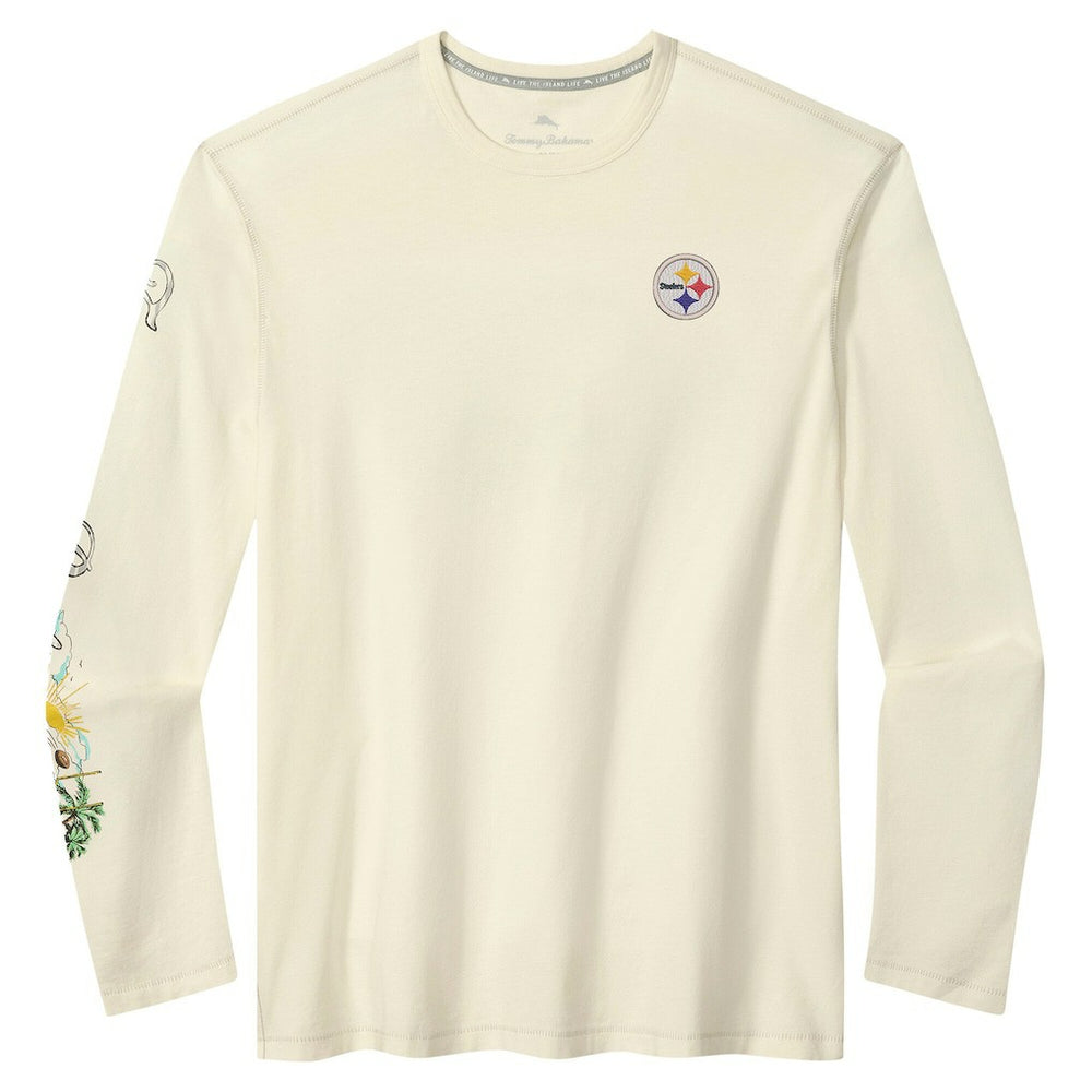 Pittsburgh Steelers Oasis Endzone Lux Long Sleeve T-Shirt | NFL Discount