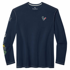 Houston Texans Oasis Endzone Lux Long Sleeve T-Shirt | NFL Discount