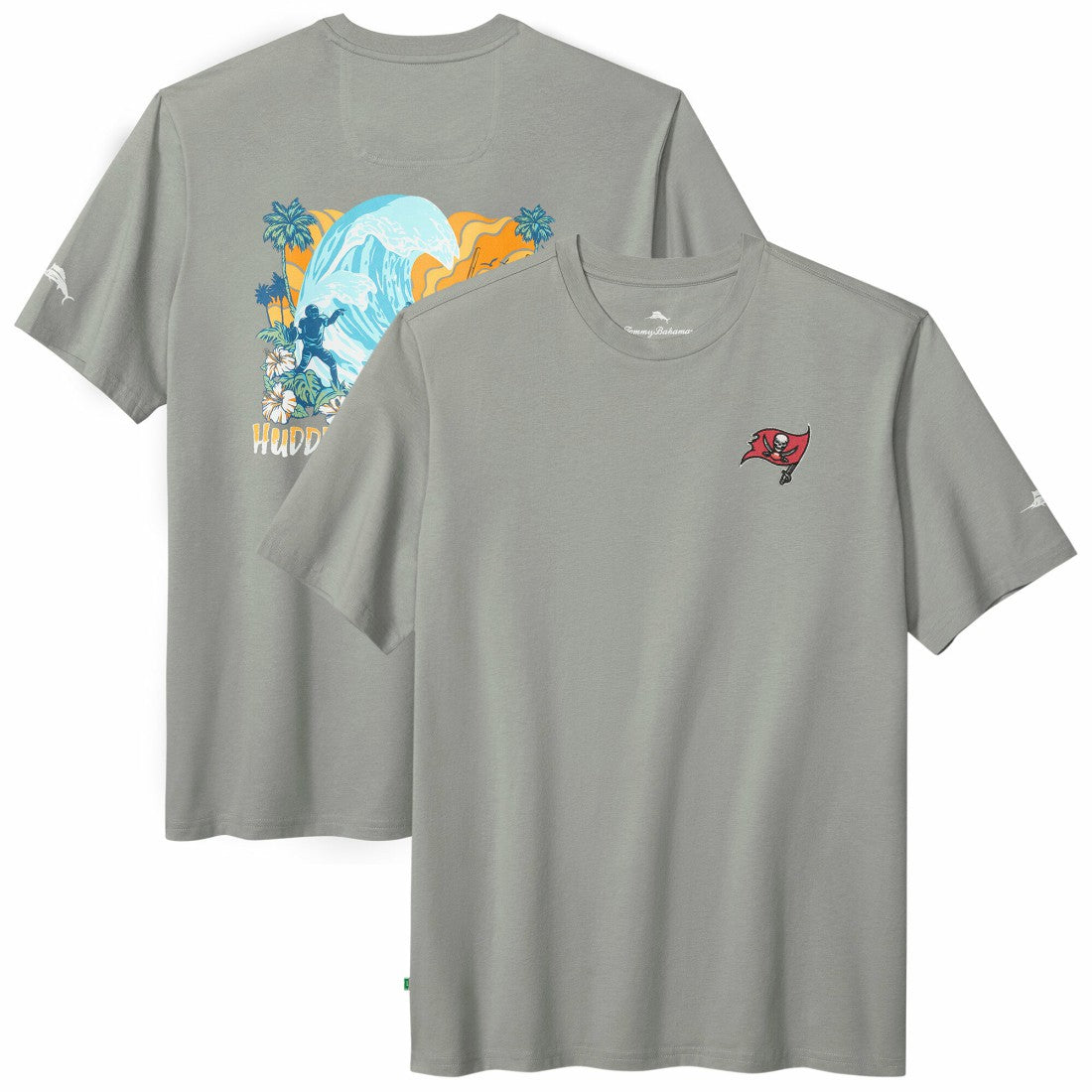 Tampa Bay Buccaneers Huddle & Hang Tens T-Shirt | NFL Hot