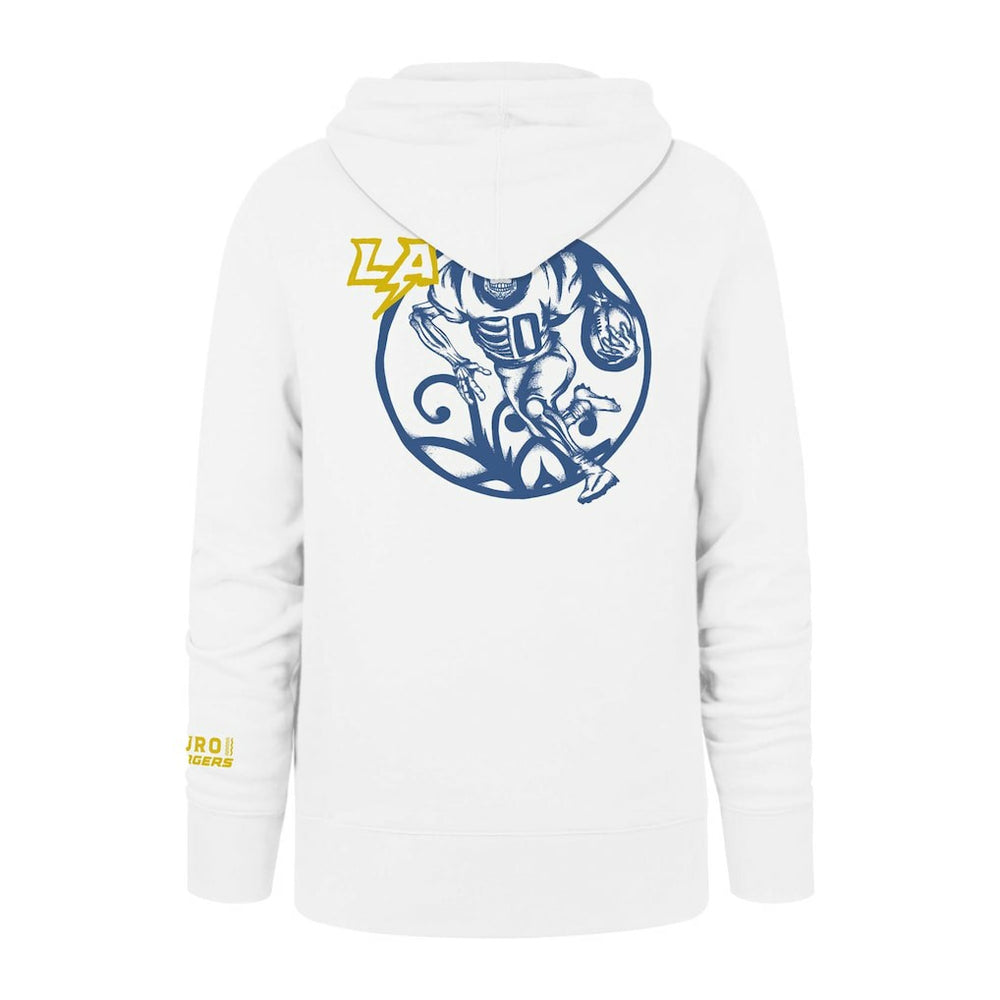 Los Angeles Chargers '47 La Familia Headline Pullover Hoodie | NFL Online