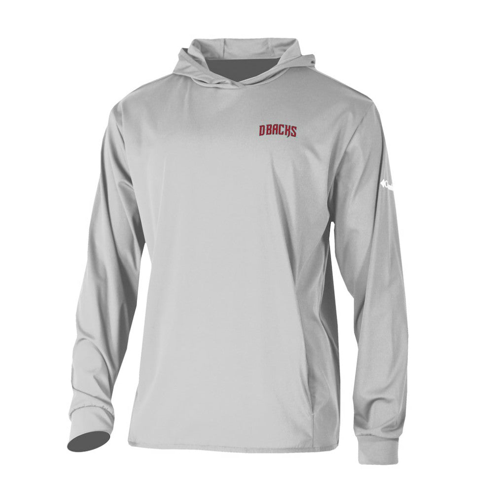 Arizona Diamondbacks Columbia Long Drive Pullover Hoodie - MLB Hoodies