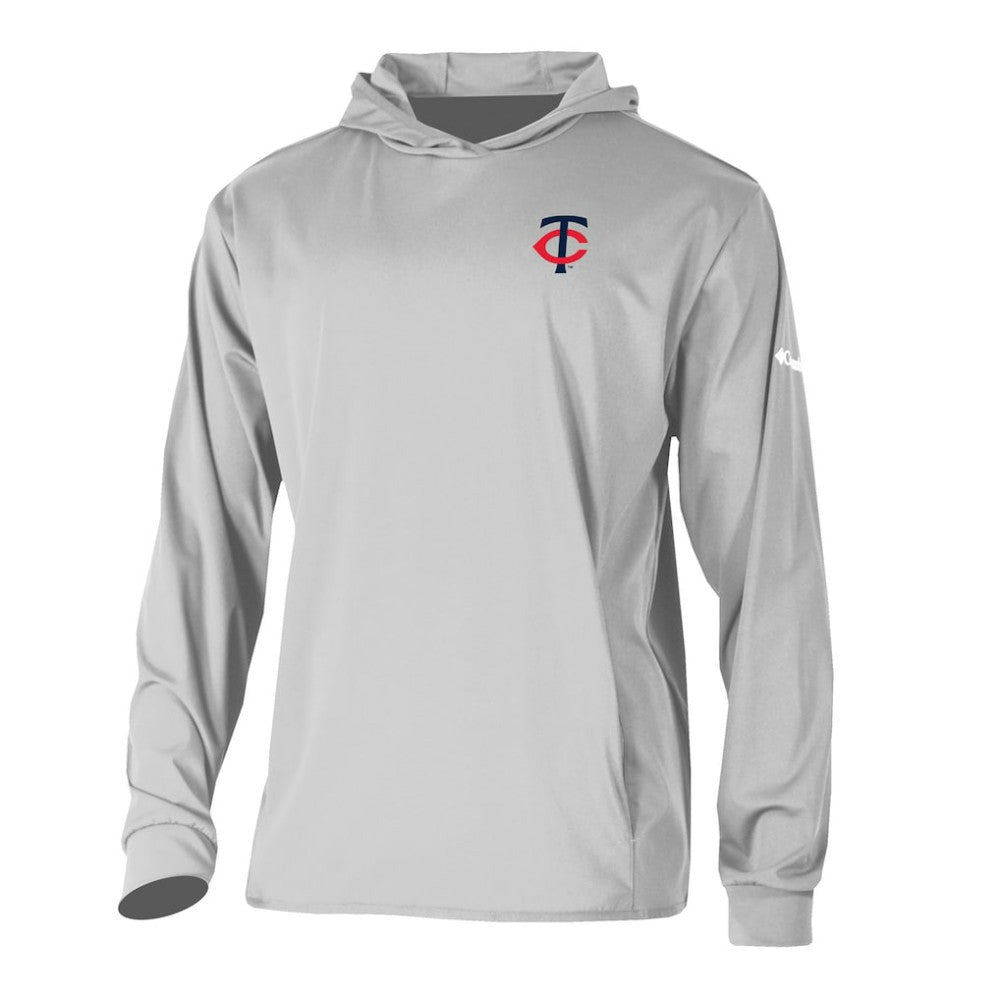 Minnesota Twins Columbia Long Drive Pullover Hoodie - MLB Hoodies