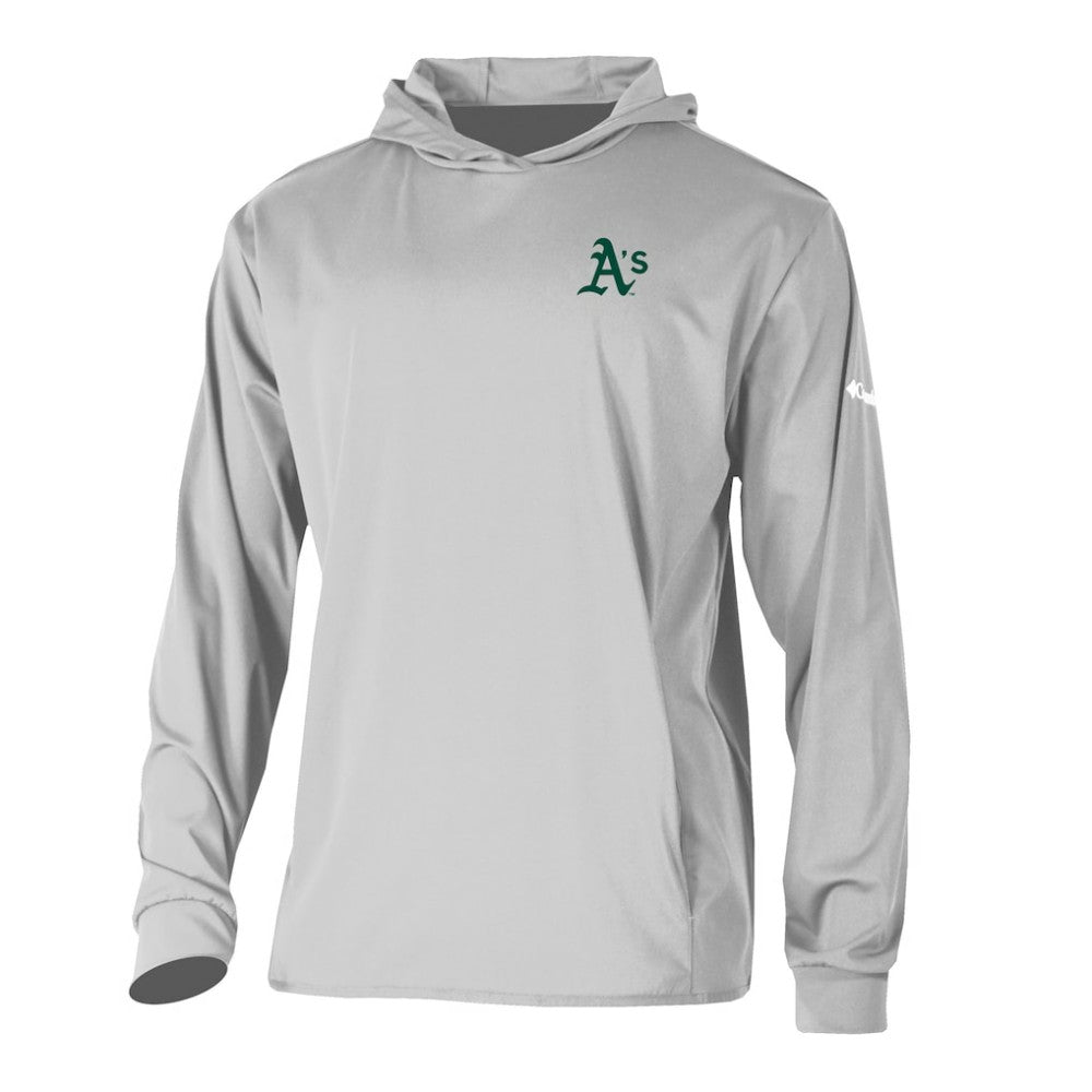 Athletics Columbia Long Drive Pullover Hoodie - MLB Hoodies