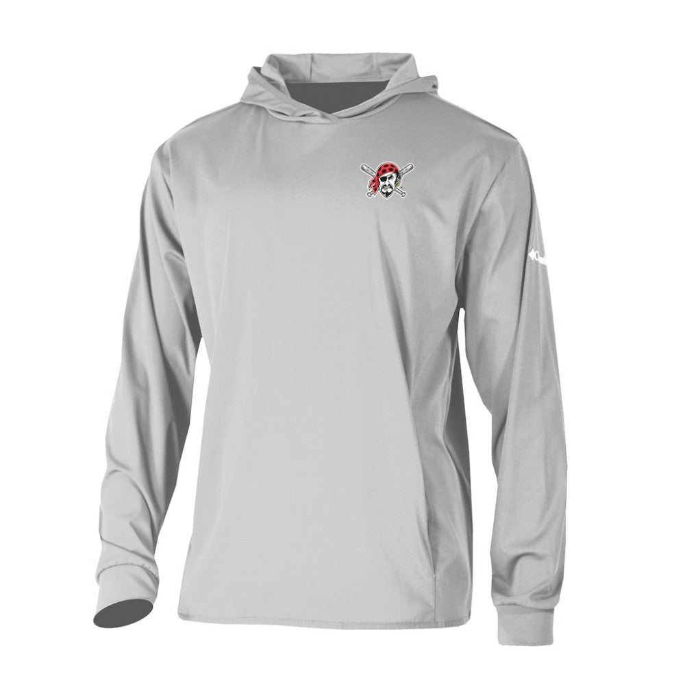 Pittsburgh Pirates Columbia Long Drive Pullover Hoodie - MLB Hoodies