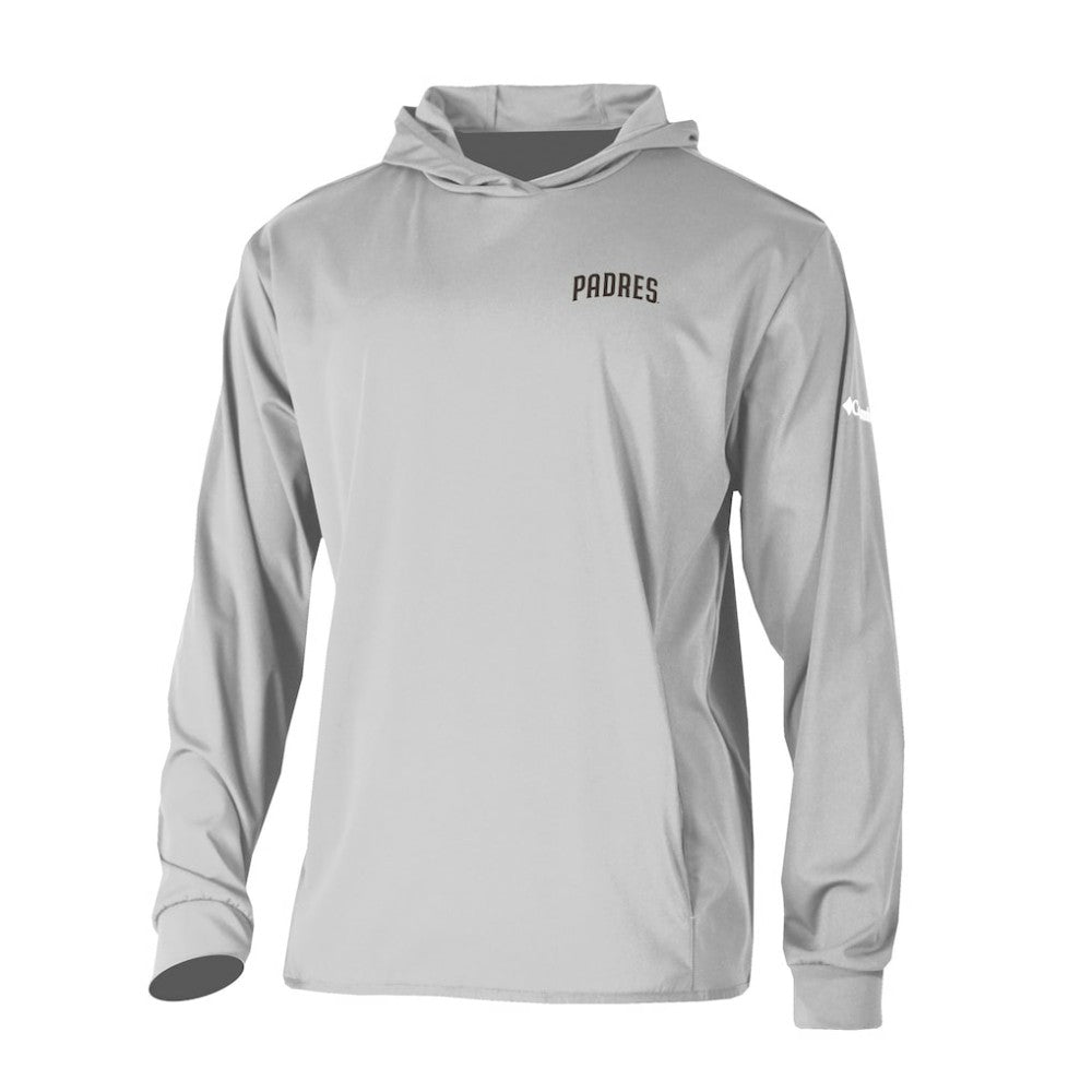 San Diego Padres Columbia Long Drive Pullover Hoodie - MLB Hoodies