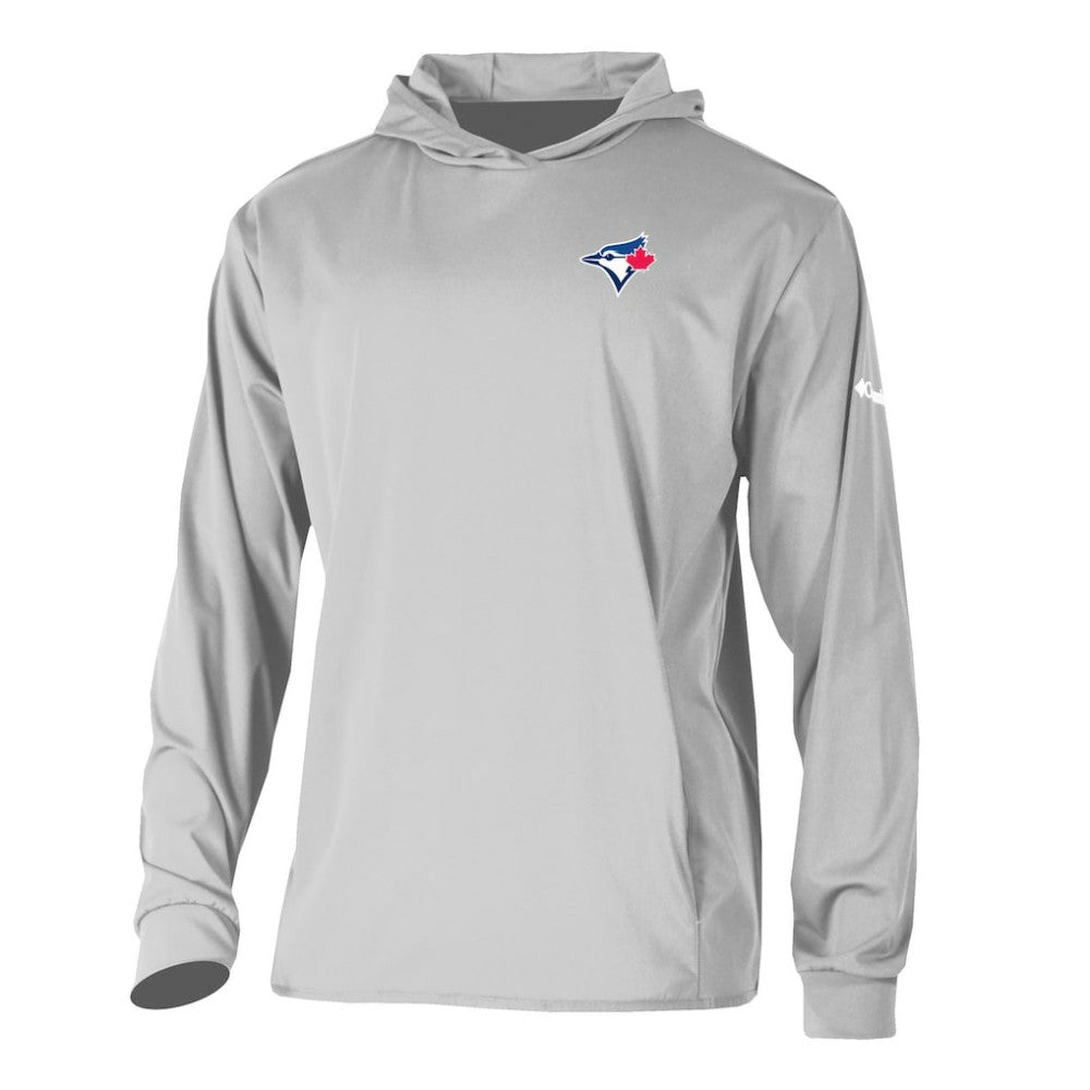 Toronto Blue Jays Columbia Long Drive Pullover Hoodie - MLB Hoodies
