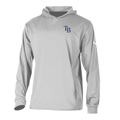 Tampa Bay Rays Columbia Long Drive Pullover Hoodie - MLB Hoodies