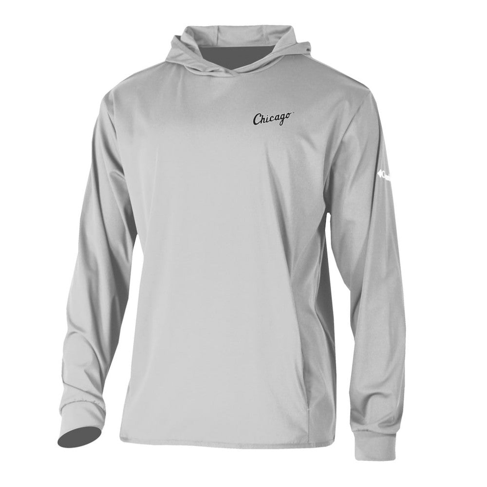Chicago White Sox Columbia Long Drive Pullover Hoodie - MLB Hoodies