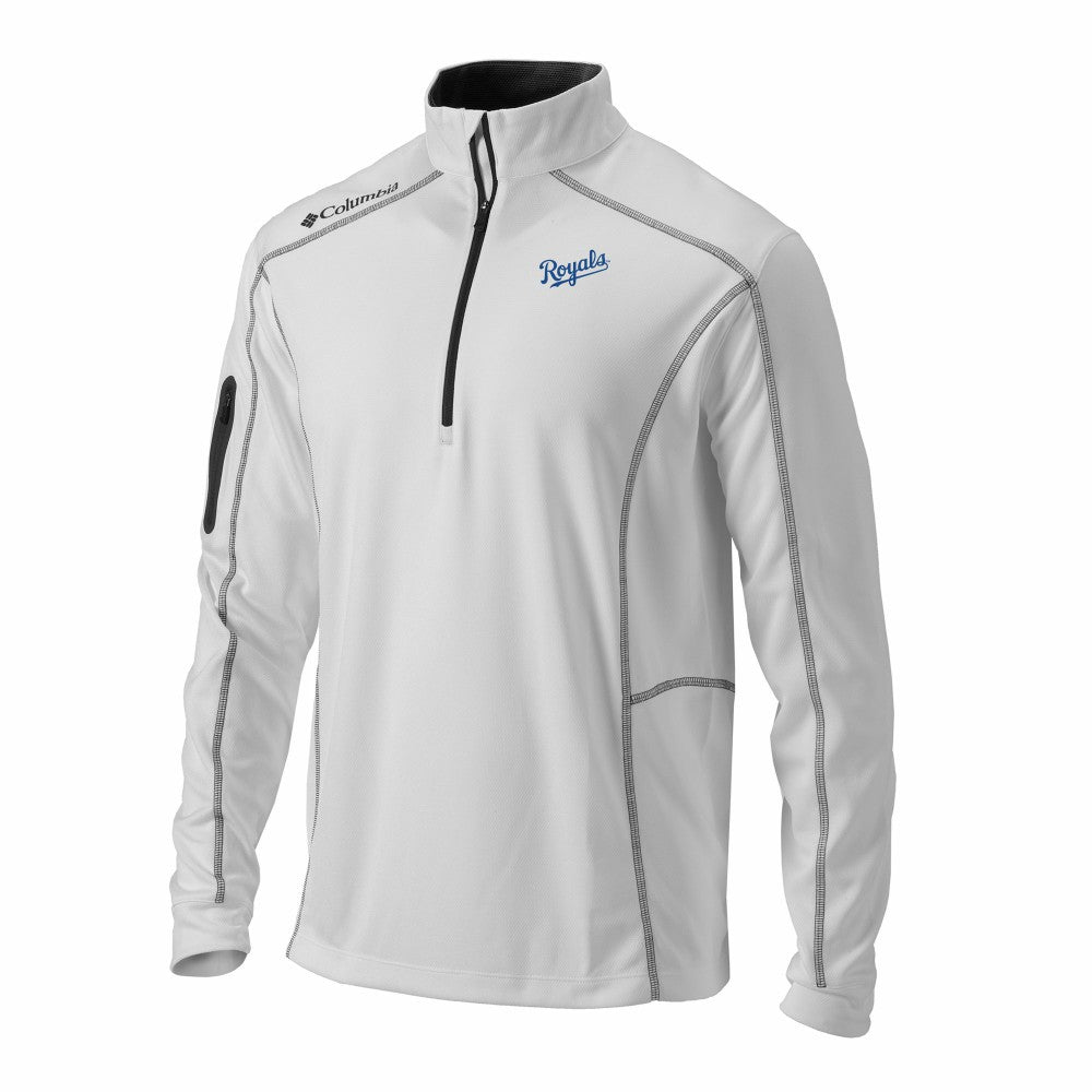 Kansas City Royals Columbia Omni-Wick Shotgun Quarter-Zip Pullover - MLB Pullover