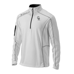 Colorado Rockies Columbia Omni-Wick Shotgun Quarter-Zip Pullover - MLB Pullover