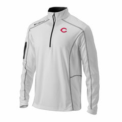 Cincinnati Reds Columbia Omni-Wick Shotgun Quarter-Zip Pullover - MLB Pullover