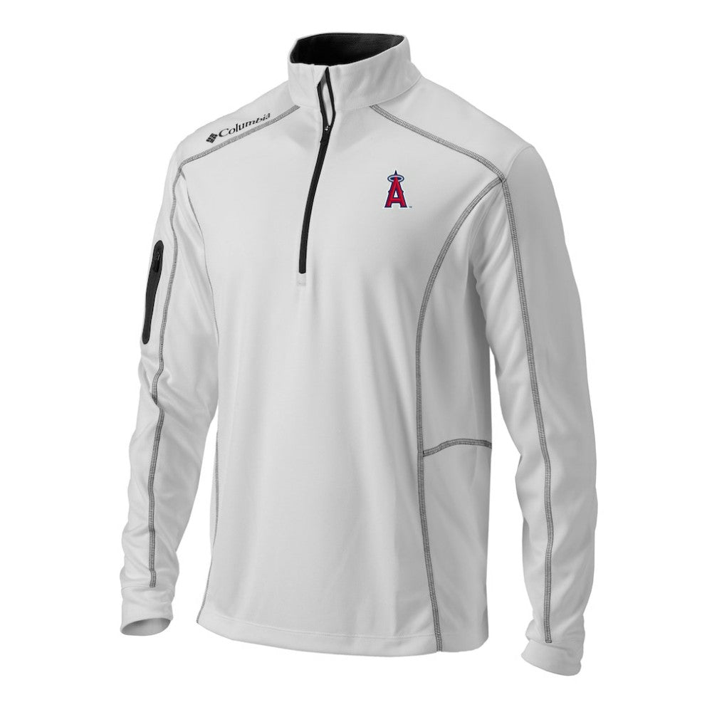 Los Angeles Angels Columbia Omni-Wick Shotgun Quarter-Zip Pullover - MLB Pullover