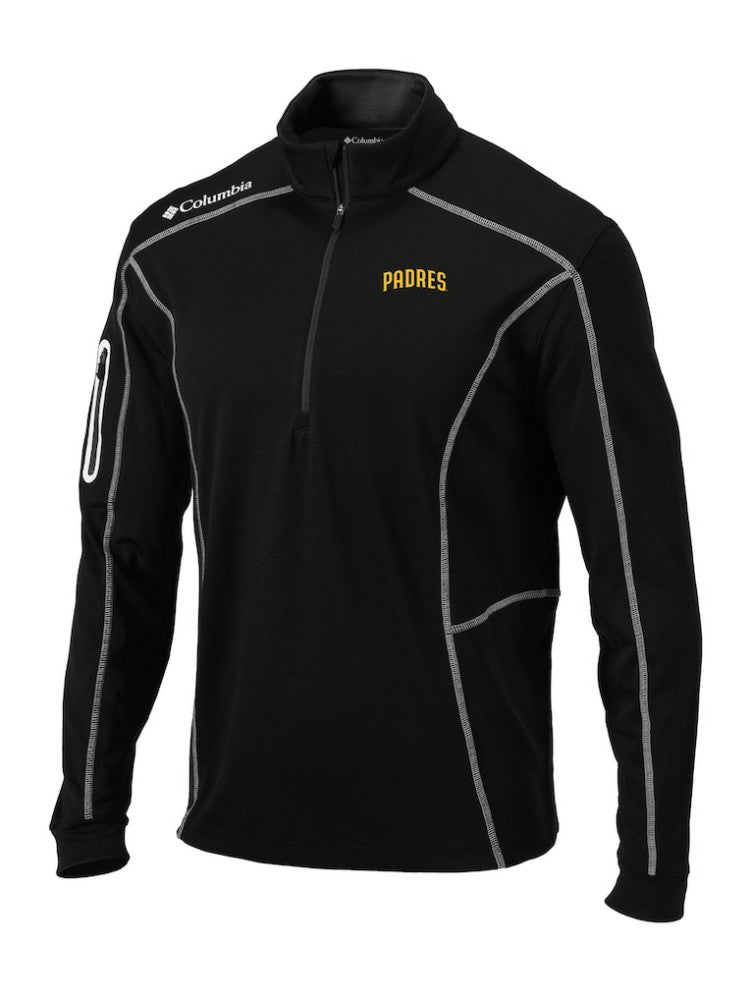 San Diego Padres Columbia Omni-Wick Shotgun Quarter-Zip Pullover - MLB Pullover