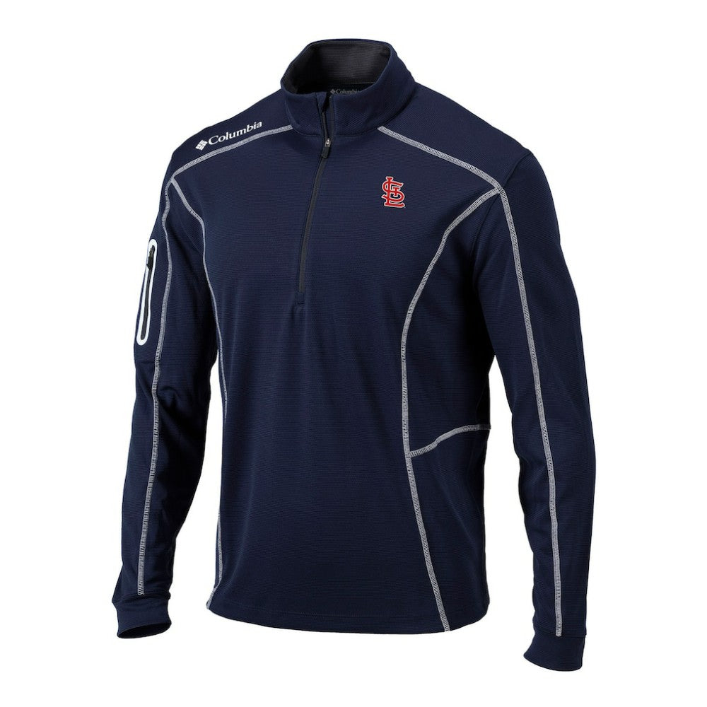 St. Louis Cardinals Columbia Omni-Wick Shotgun Quarter-Zip Pullover - MLB Pullover