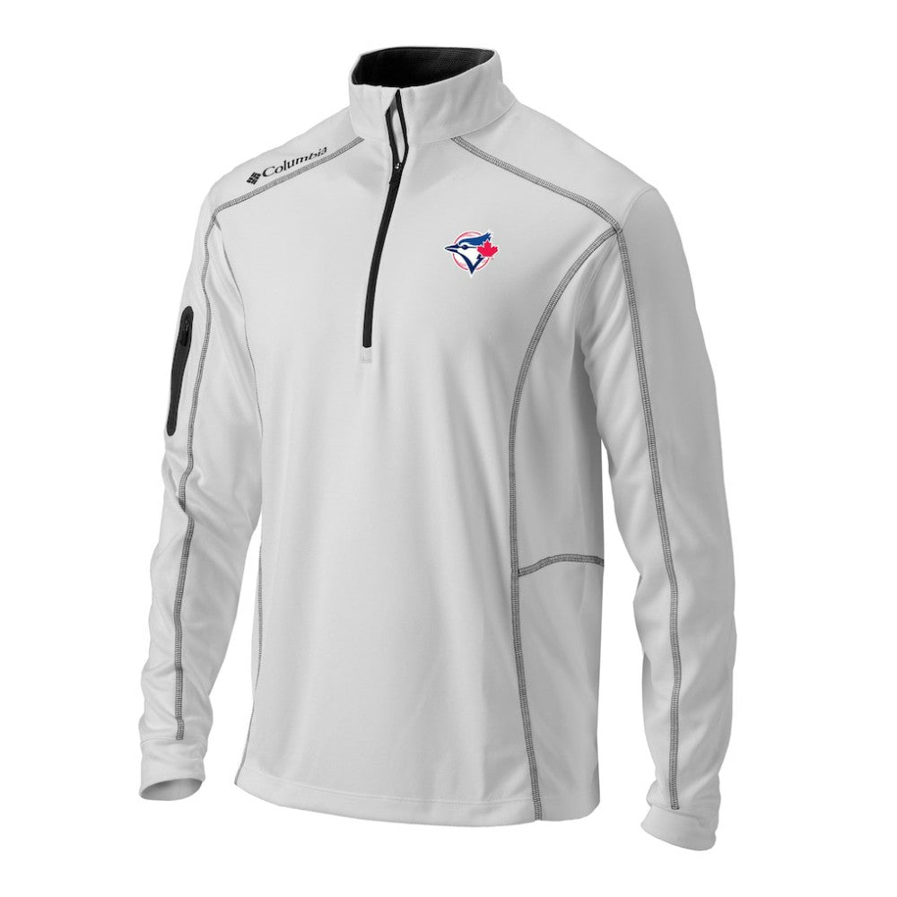 Toronto Blue Jays Columbia Omni-Wick Shotgun Quarter-Zip Pullover - MLB Pullover