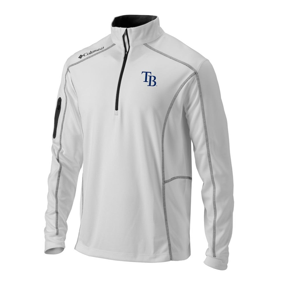 Tampa Bay Rays Columbia Omni-Wick Shotgun Quarter-Zip Pullover - MLB Pullover