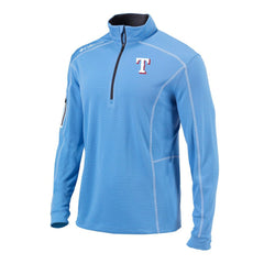 Texas Rangers Columbia Omni-Wick Shotgun Quarter-Zip Pullover - MLB Pullover