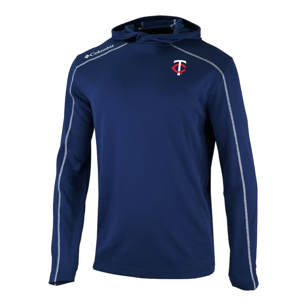 Minnesota Twins Columbia Omni-Wick Shotgun Pullover Hoodie - MLB Hoodies