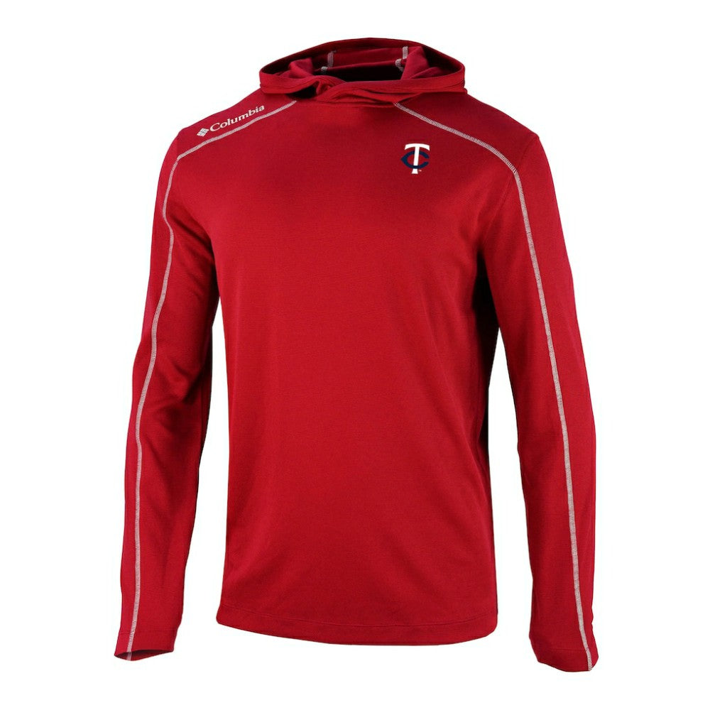 Minnesota Twins Columbia Omni-Wick Shotgun Pullover Hoodie - MLB Hoodies
