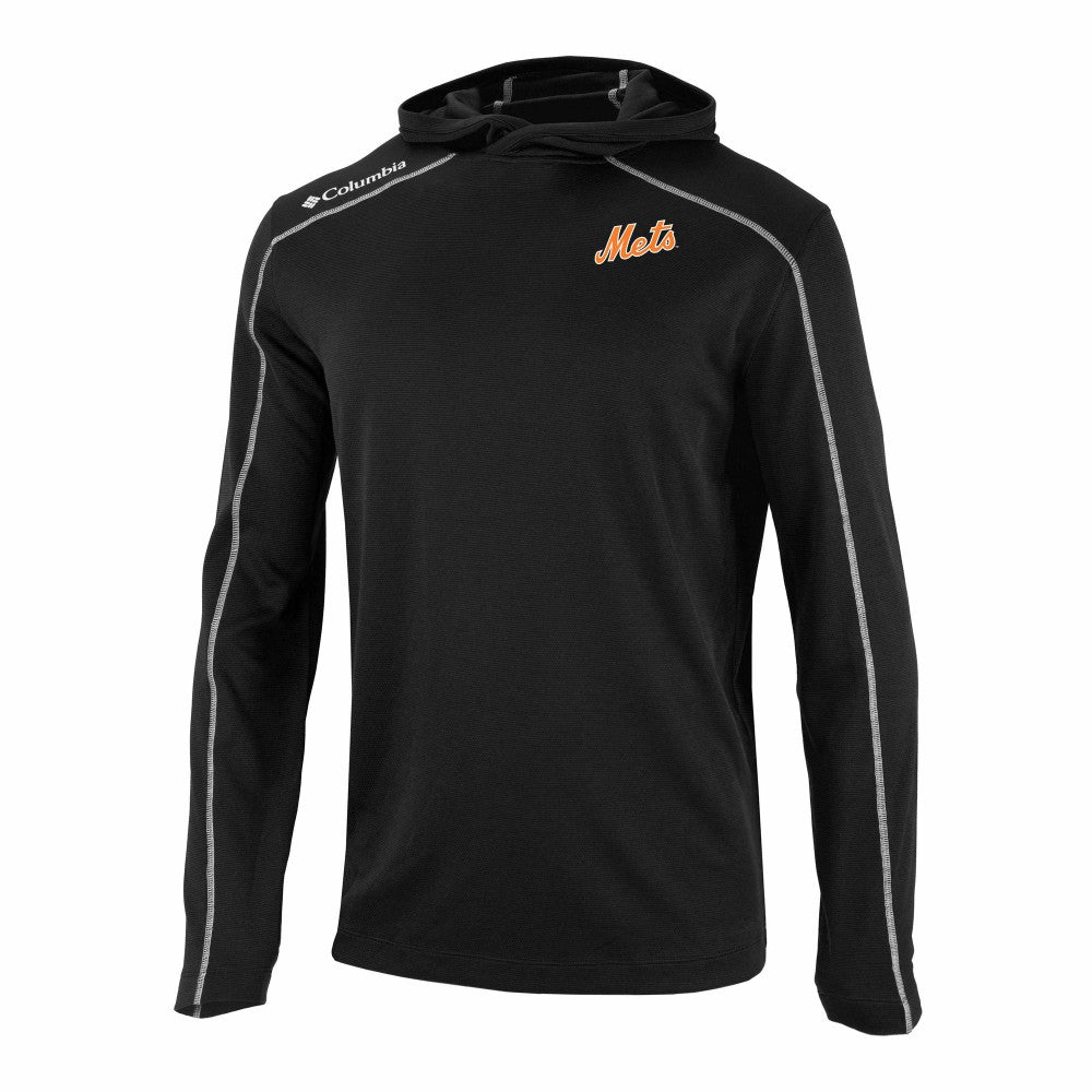 New York Mets Columbia Omni-Wick Shotgun Pullover Hoodie - MLB Hoodies