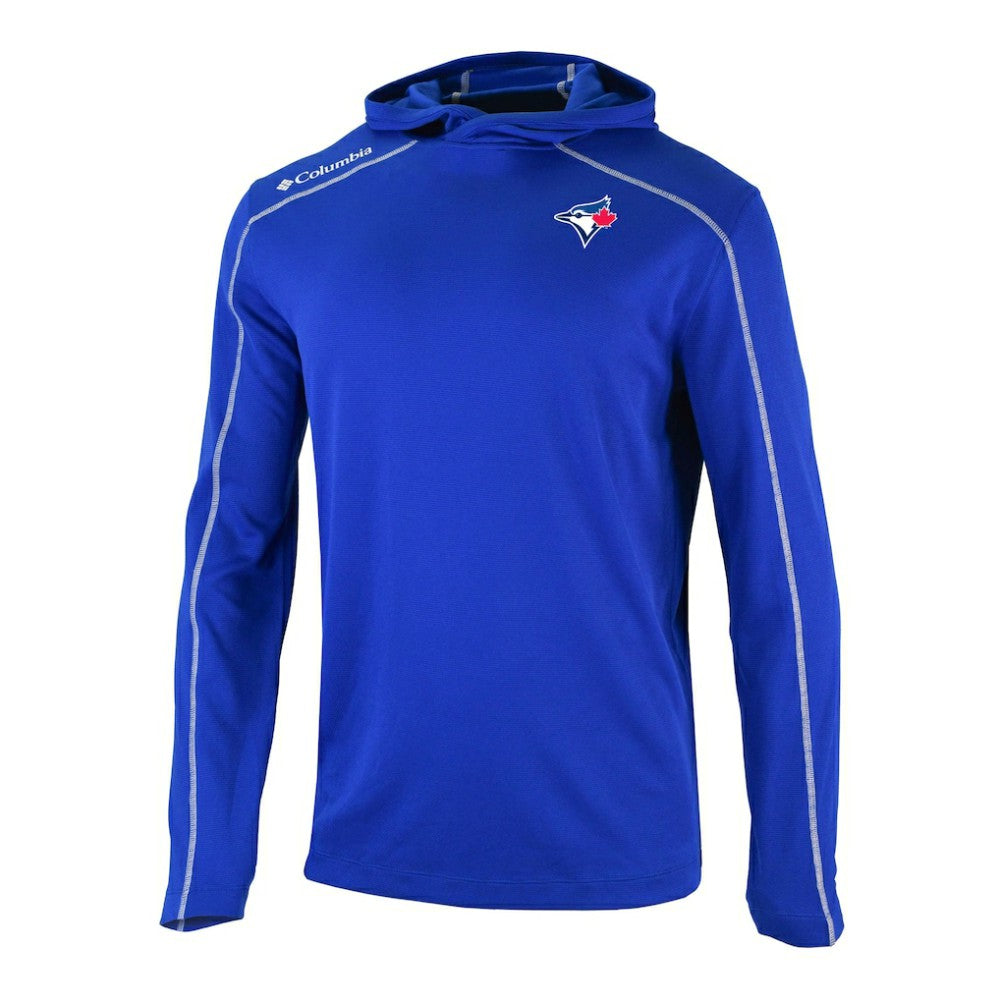 Toronto Blue Jays Columbia Omni-Wick Shotgun Pullover Hoodie - MLB Hoodies