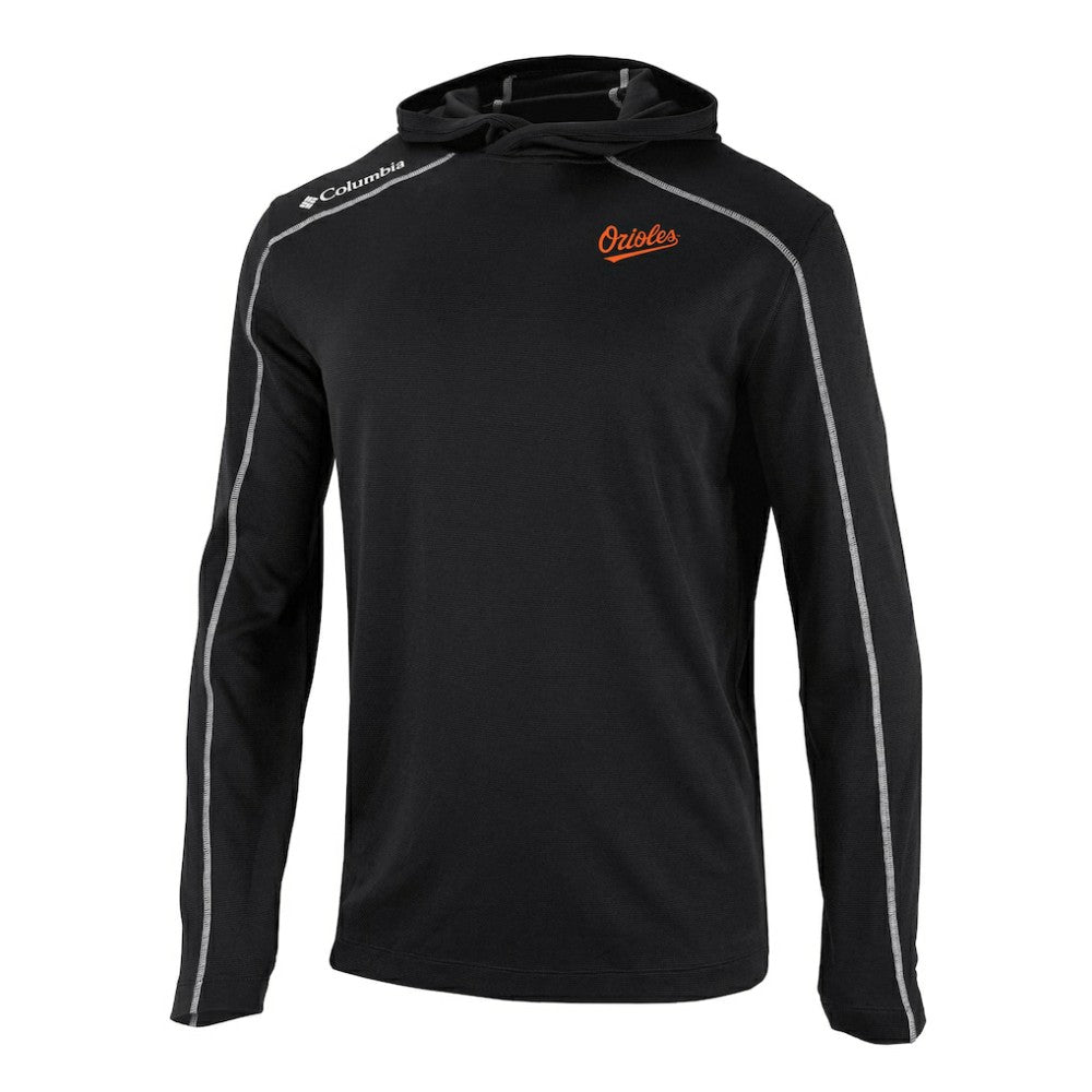 Baltimore Orioles Columbia Omni-Wick Shotgun Pullover Hoodie - MLB Hoodies