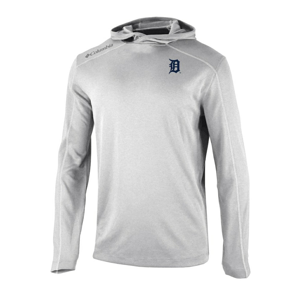 Detroit Tigers Columbia Omni-Wick Shotgun Pullover Hoodie - MLB Hoodies