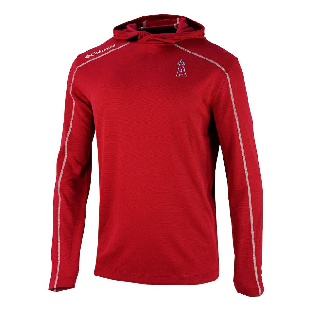 Los Angeles Angels Columbia Omni-Wick Shotgun Pullover Hoodie - MLB Hoodies