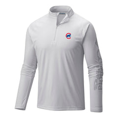 Chicago Cubs Columbia Terminal Tackle Omni-Wick Raglan Quarter-Zip Pullover - MLB Pullover