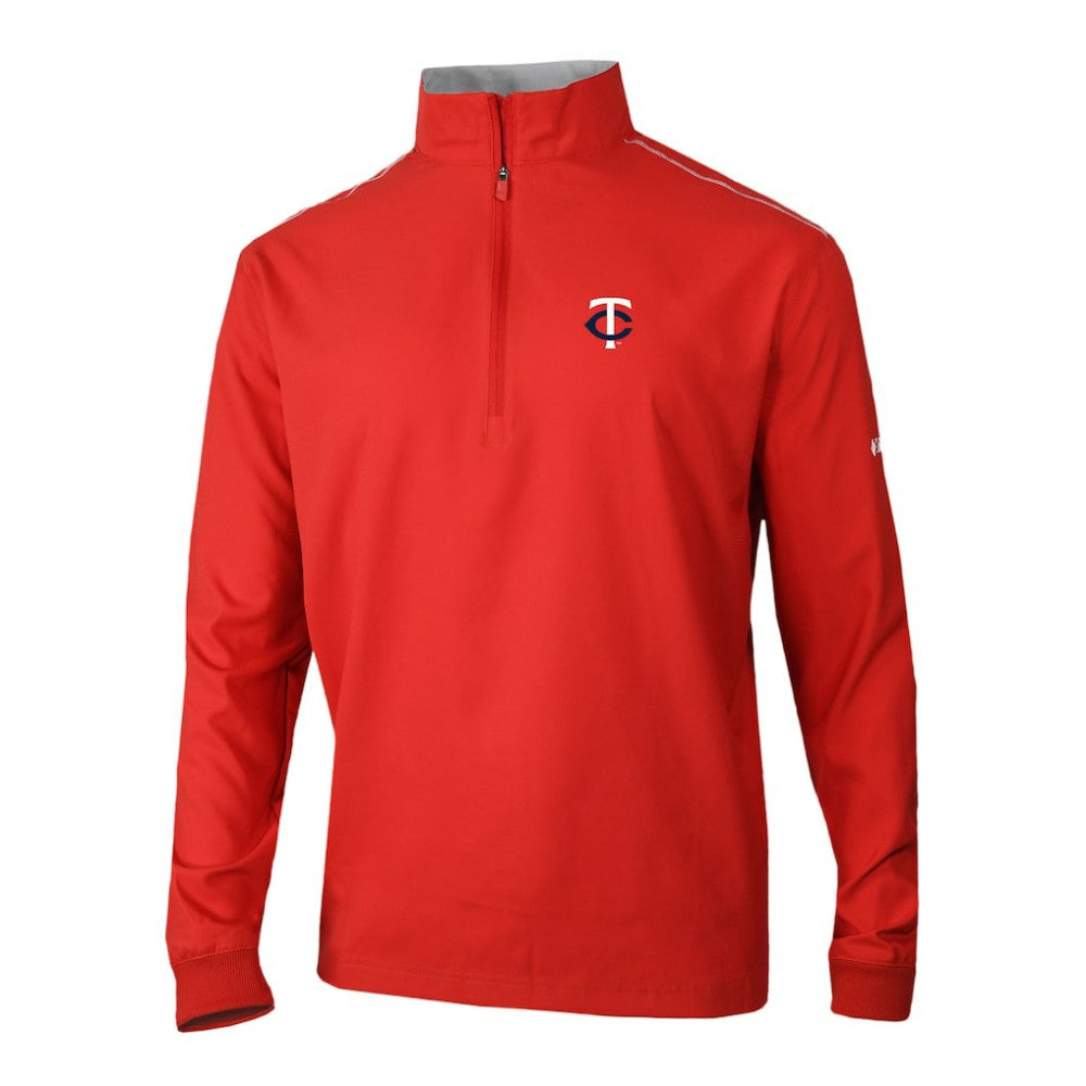 Minnesota Twins Columbia Omni-Wick Bogey's Paradise Quarter-Zip Pullover - MLB Pullover