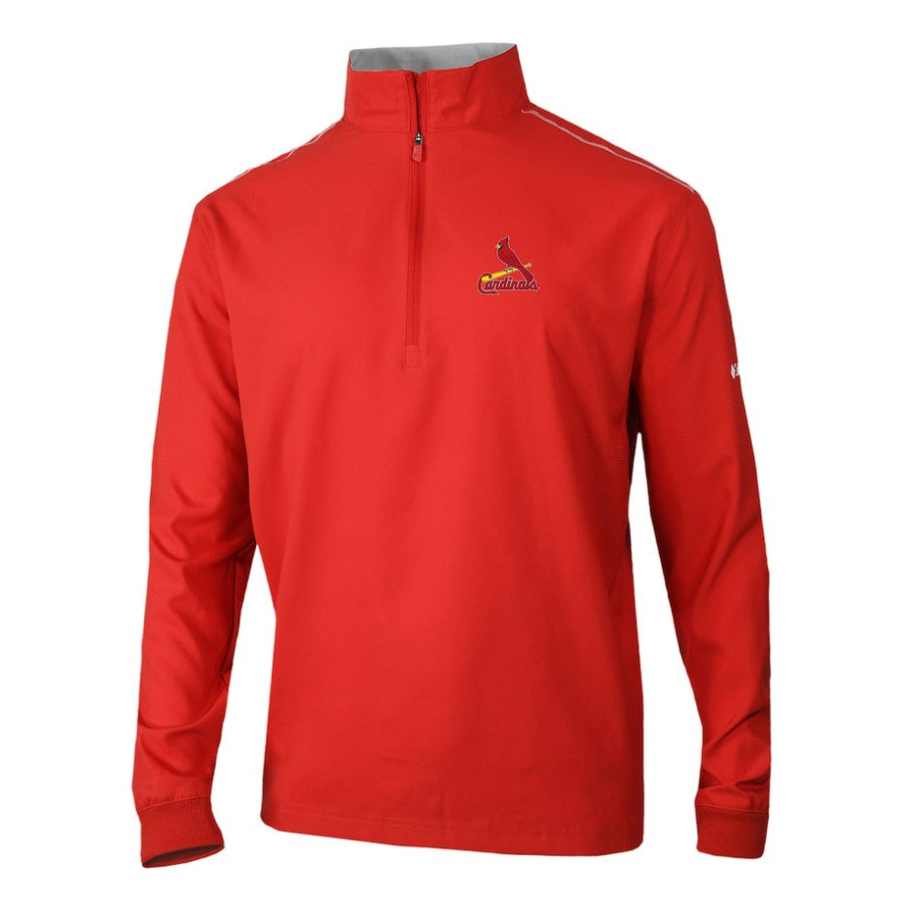 St. Louis Cardinals Columbia Omni-Wick Bogey's Paradise Quarter-Zip Pullover - MLB Pullover
