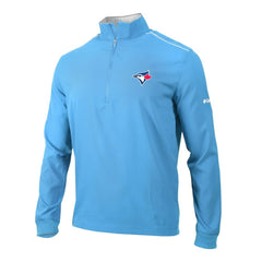 Toronto Blue Jays Columbia Omni-Wick Bogey's Paradise Quarter-Zip Pullover - MLB Pullover