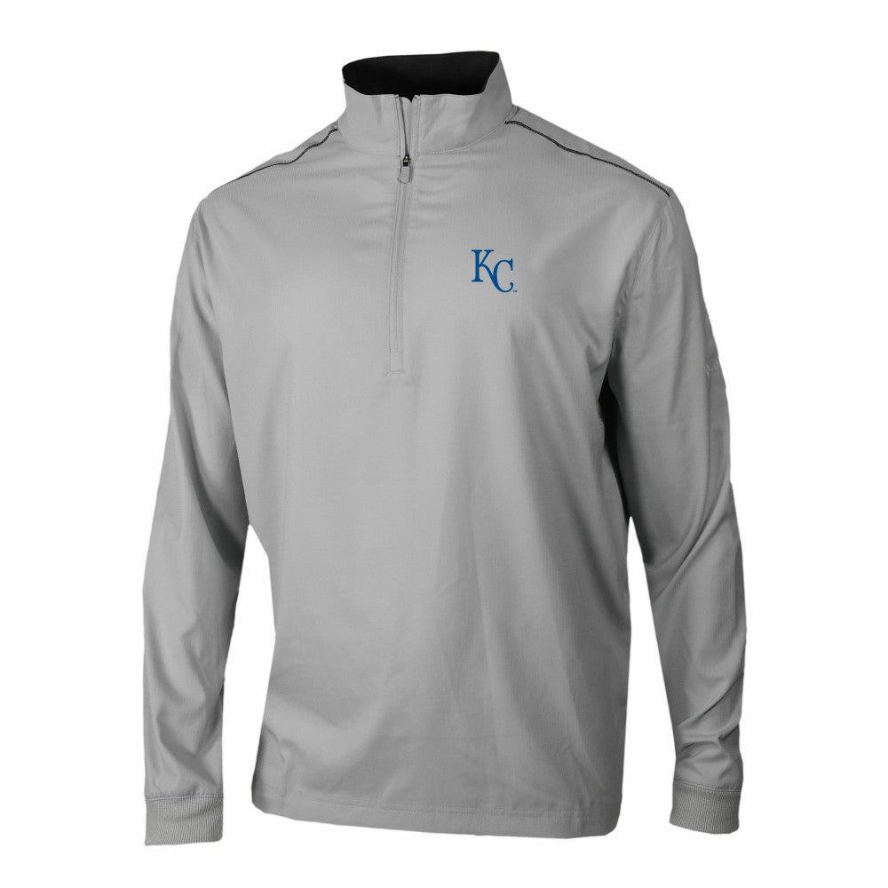 Kansas City Royals Columbia Omni-Wick Bogey's Paradise Quarter-Zip Pullover - MLB Pullover