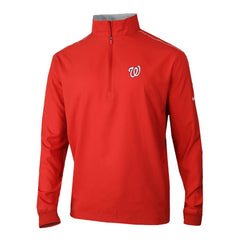 Washington Nationals Columbia Omni-Wick Bogey's Paradise Quarter-Zip Pullover - MLB Pullover